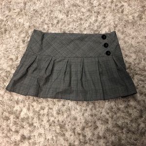 plaid schoolgirl type skirt